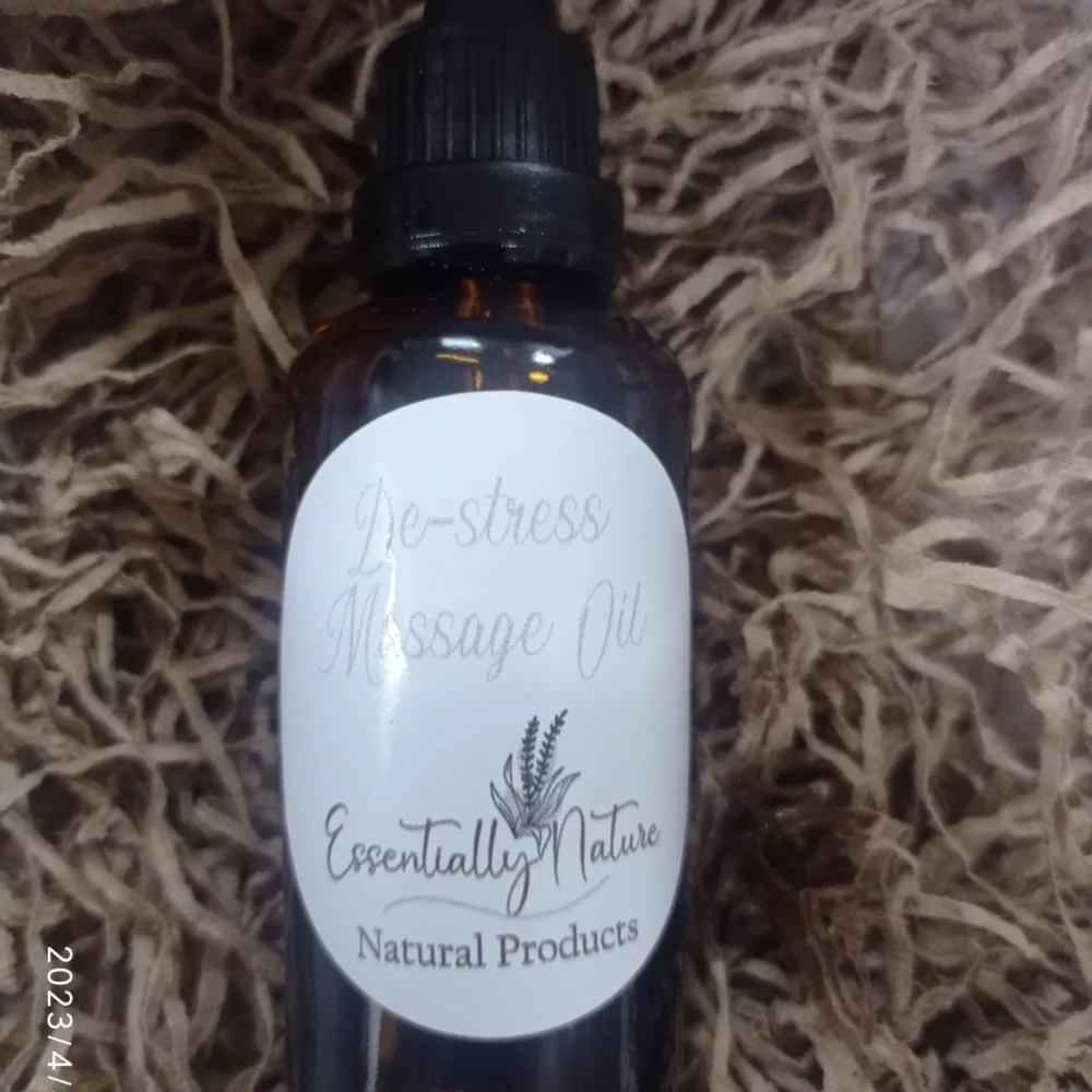 De-stress massage oil 50ml